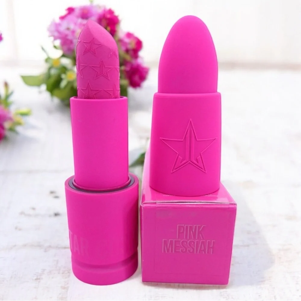🪷 NIB Jeffree Star Velvet Trap Lipstick “Pink Messiah”